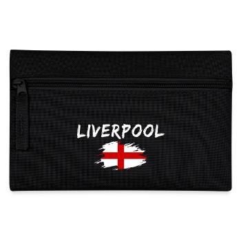 Liverpool England - Pencil Case - black - Front