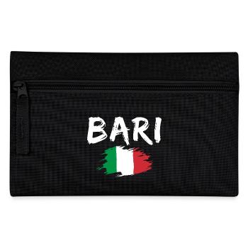Bari Italy Flag - Pencil Case - black - Front