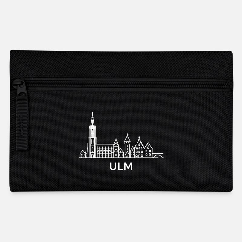 Ulm en blanc - Trousse - noir