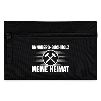 Annaberg Buchholz Meine Heimat - Federtasche - Schwarz - Vorne