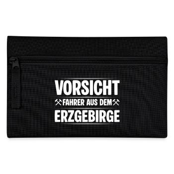 Lkw Fahrer Erzgebirge - Federtasche - Schwarz - Vorne
