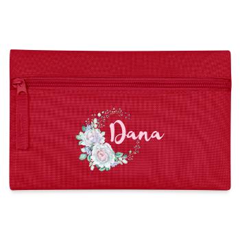 Für Dana - Federtasche - Rot - Vorne