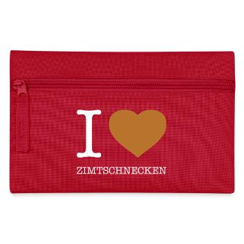 I love cinnamon rolls - Pencil Case - red - Front