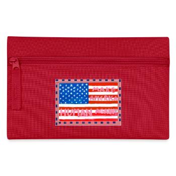MAKE_AMERICA_HUMAN_AGAIN _A5 - Trousse - rouge - Devant