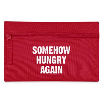 Somehow Hungry Again - Federtasche - Rot - Vorne