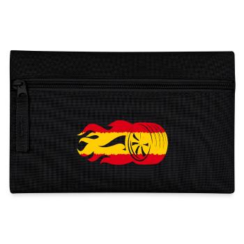 Drapeau du sport automobile espagnol - Trousse - noir - Devant