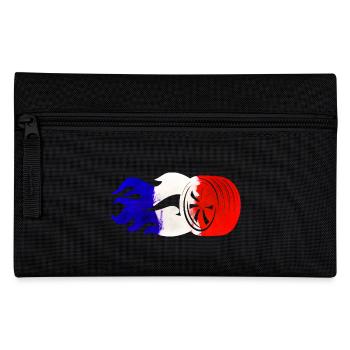 France Motorsport Flag - Pencil Case - black - Front