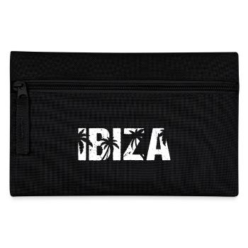 Ibiza Palmen - Federtasche - Schwarz - Vorne