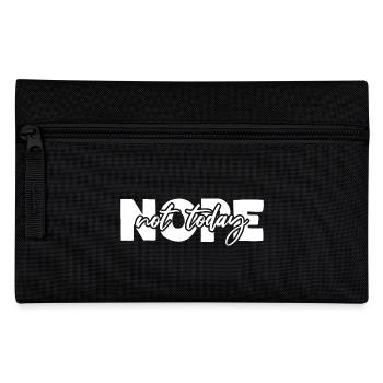 Nope Not Today - Federtasche - Schwarz - Vorne