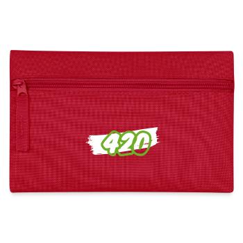 420 Dicton sur la légalisation du cannabis - Trousse - rouge - Devant