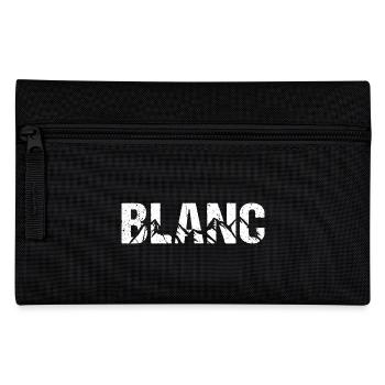 Blanc Vintage Alpen Berg - Federtasche - Schwarz - Vorne