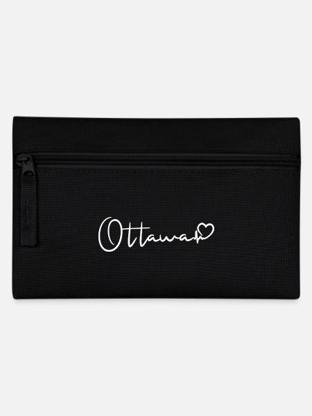 Ottawa Herzschlag - Federtasche - Schwarz