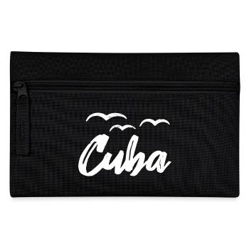 Cuba Vintage Caribbean Cuba - Pencil Case - black - Front