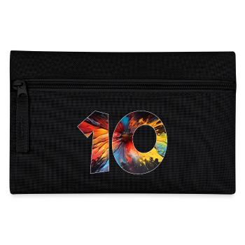 NUMBER 10 YEARS 10TH BIRTHDAY - Pencil Case - black - Front