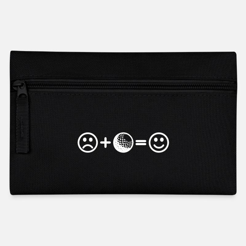 Golf Smileys - Trousse - noir