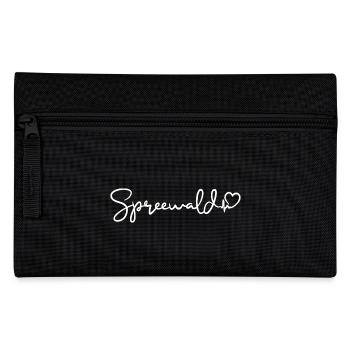 Spreewald Herzschlag - Federtasche - Schwarz - Vorne