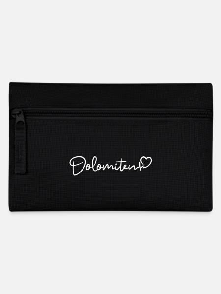 Dolomiten Herzschlag - Federtasche - Schwarz