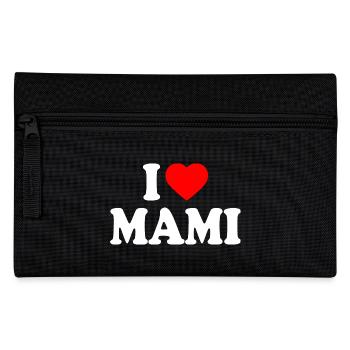 I love mami - Trousse - noir - Devant