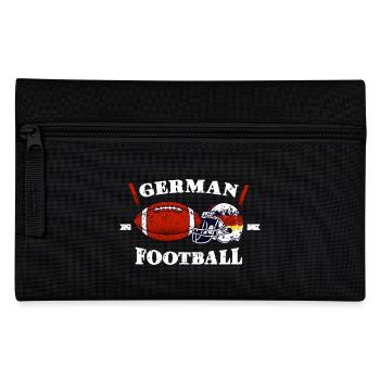 Deutscher Football - Federtasche - Schwarz - Vorne