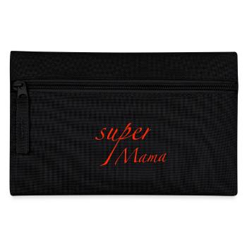 super Mama - Federtasche - Schwarz - Vorne