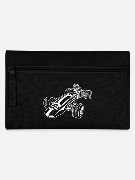 Rennwagen / Voiture de course 02_wei ß - Trousse - noir