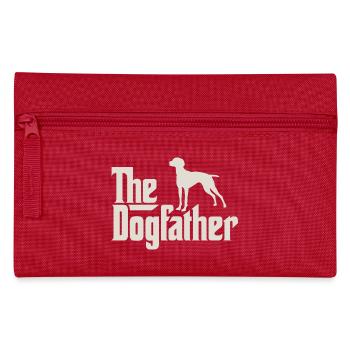 The Dogfather - Vizsla Hungarian Pointing Dog - Pencil Case - red - Front
