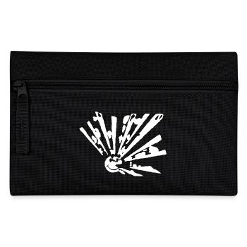 Smiley freetek explosion - Federtasche - Schwarz - Vorne