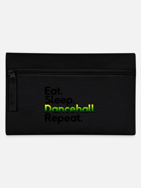 Eat Sleep Dancehall Repeat - Federtasche - Schwarz