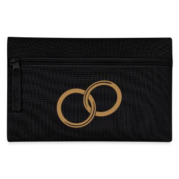 Les anneaux de mariage / / or proposition Anneaux - Trousse - noir - Devant