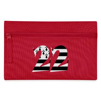 22 Britain flag - Pencil Case - red - Front