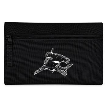 Eleganter Hammerhai - Federtasche - Schwarz - Vorne