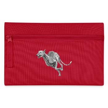 Windhund - Federtasche - Rot - Vorne