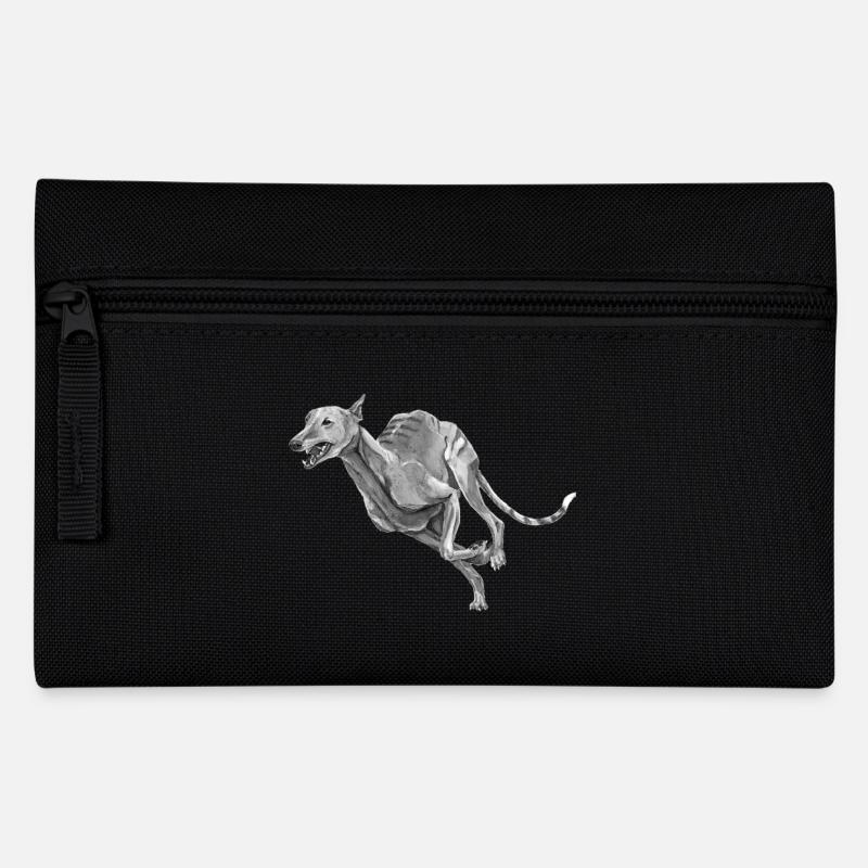 Greyhound - Pencil Case - black