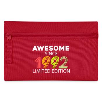 Fantastique depuis 1992 - né en 1992 - Trousse - rouge - Devant