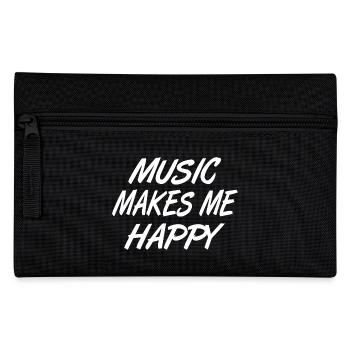 Musik - Federtasche - Schwarz - Vorne