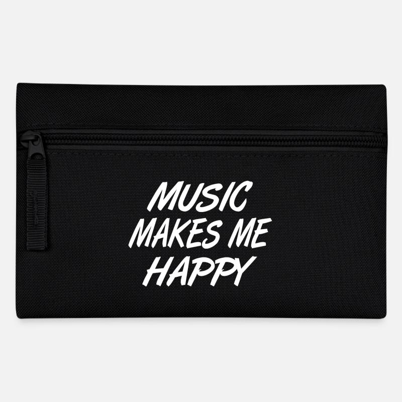 Musik - Federtasche - Schwarz