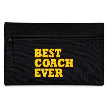 Best coach ever - Pencil Case - black - Front