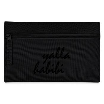 Yalla habibi - Federtasche - Schwarz - Vorne