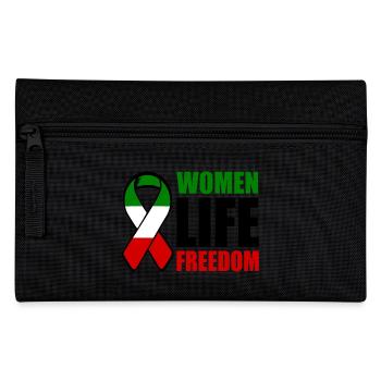 Women life freedom - Pencil Case - black - Front