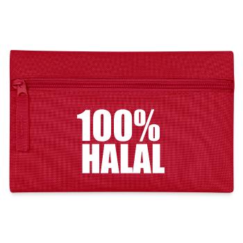 Halal - Federtasche - Rot - Vorne