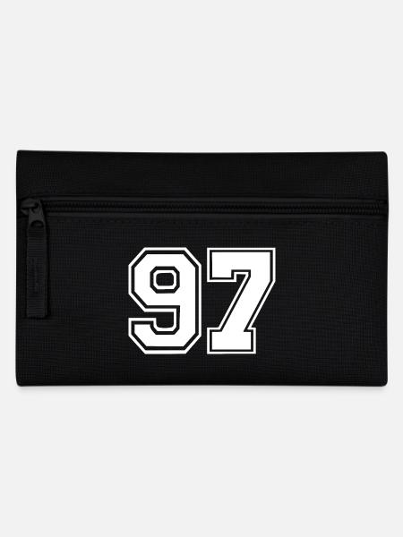 97 - Federtasche - Schwarz