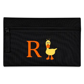 Rente Ente - Federtasche - Schwarz - Vorne
