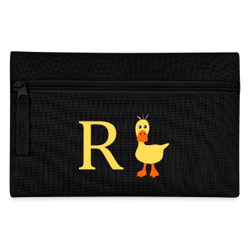 Rente Ente - Federtasche - Schwarz - Vorne