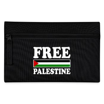Free palestine - Trousse - noir - Devant