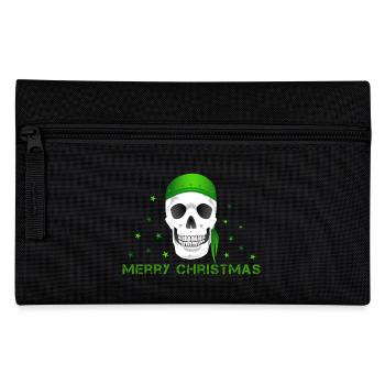 Merry Christmas - Federtasche - Schwarz - Vorne