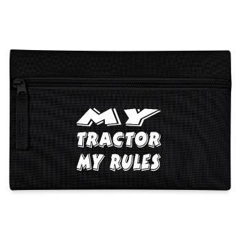 Traktor - Federtasche - Schwarz - Vorne