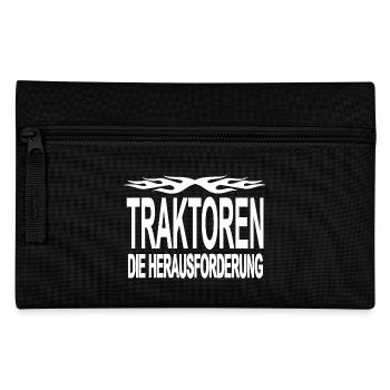 Traktor - Federtasche - Schwarz - Vorne