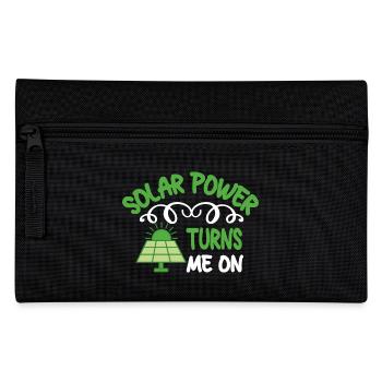 Changement climatique Énergie renouvelable Énergie solaire - Trousse - noir - Devant