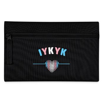 LGBT Pride Monat - IYKYK Transgender - Federtasche - Schwarz - Vorne