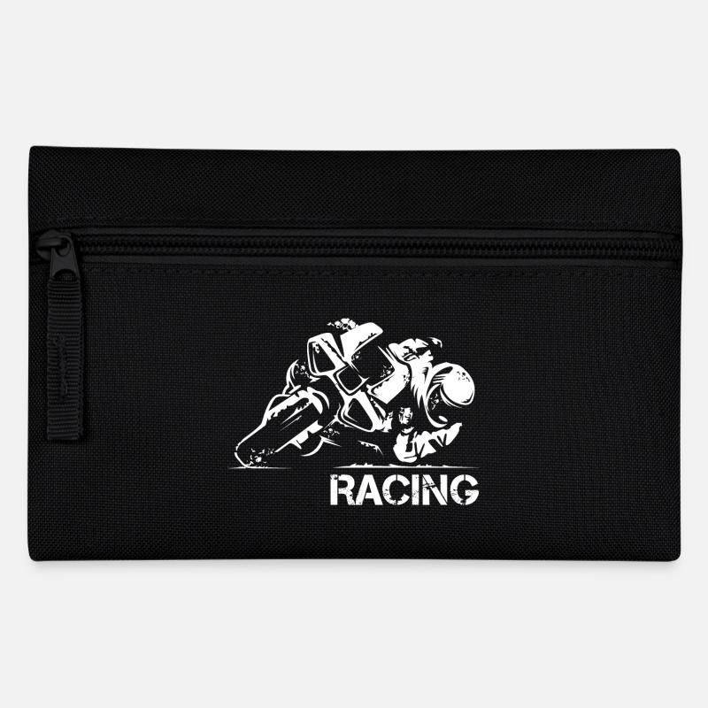 Illustration de l’icône de course de moto Supersport - Trousse - noir